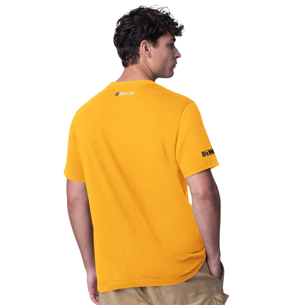  Christopher Bell Starter DeWalt All Star Extreme T-Shirt - Yellow