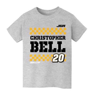Christopher Bell Vive La Fete Youth Driver T-Shirt - Gray
