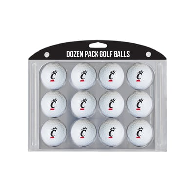 Cincinnati Bearcats 12-Pack Team Golf Ball Set