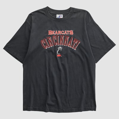 Cincinnati Bearcats Logo Athletic 90s T-shirt - Black - XL by Fanatics Real Vintage