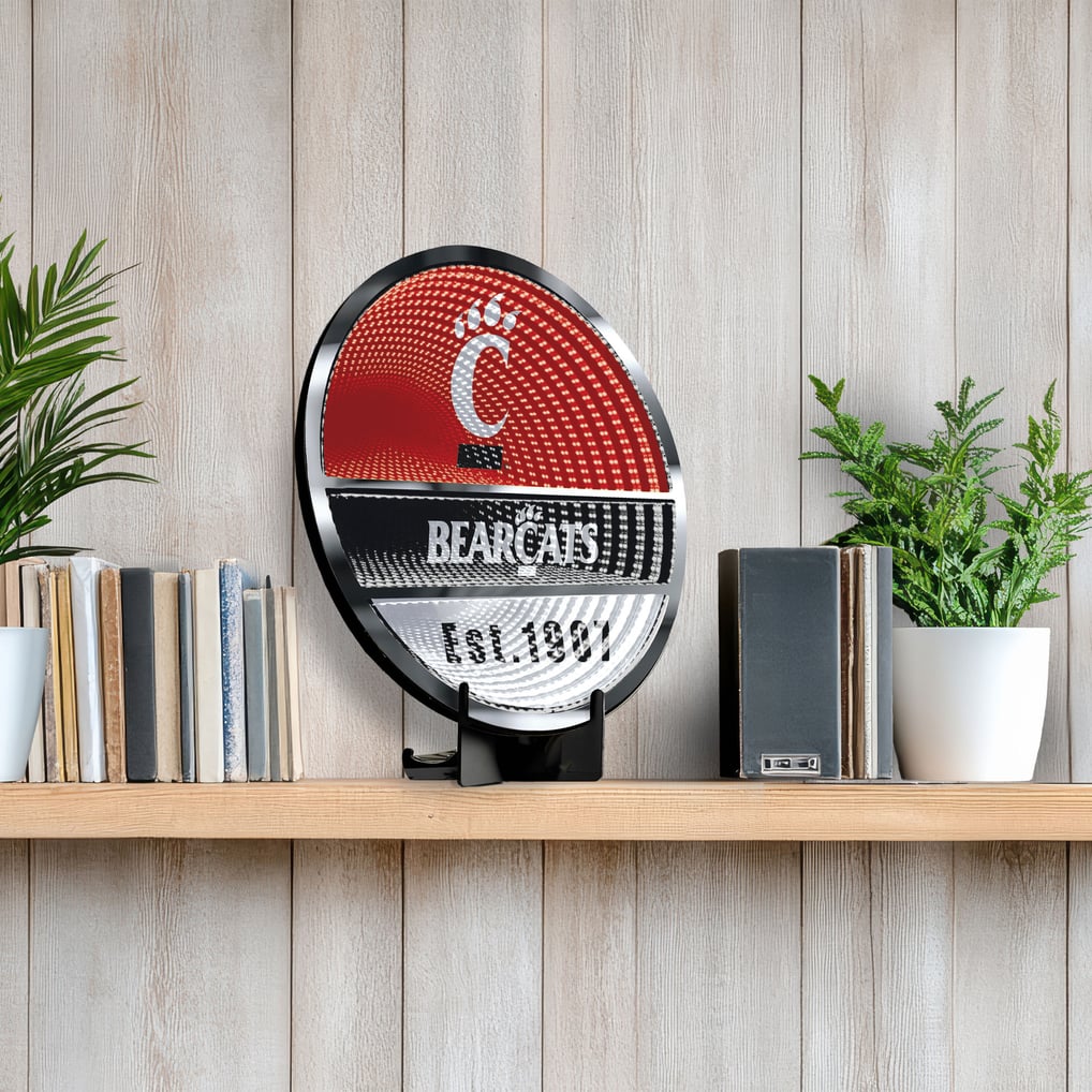 Cincinnati Bearcats Three-Cell Circular Infinity Light