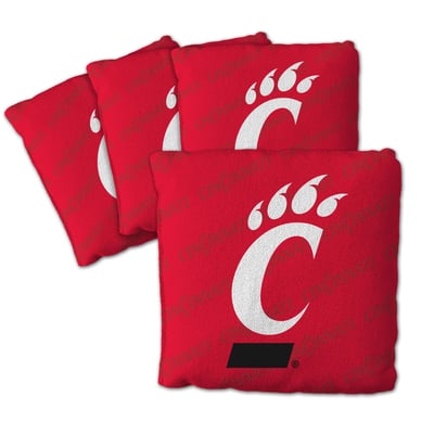 Cincinnati Bearcats Fanpoint Four-Piece Cornhole Bag Set