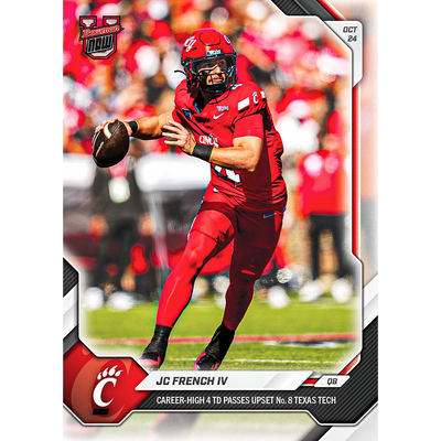 JC French IV - 2026-27 Bowman U NOW® Football - Card 31