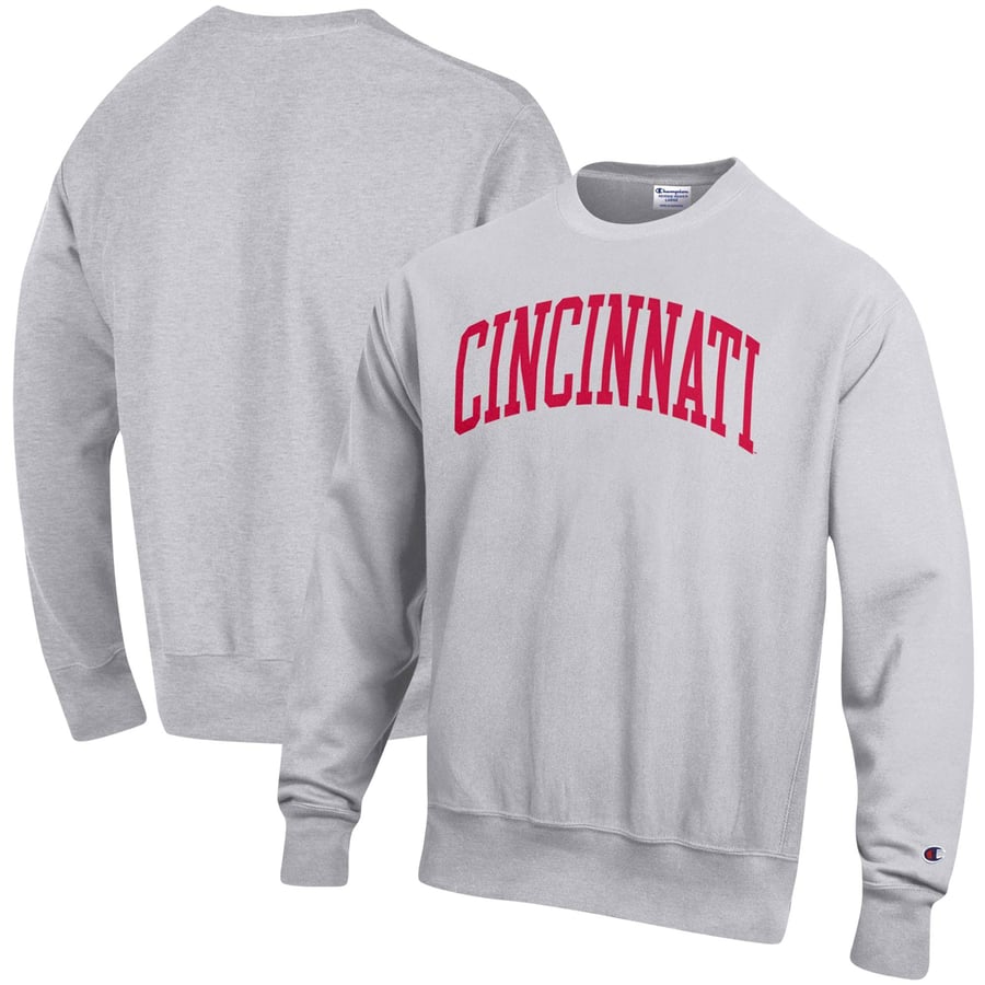 Cincinnati Bearcats Champion Arch Reverse Weave Pullover Sweatshirt ...