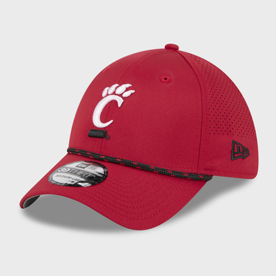  Cincinnati Bearcats New Era Performance Rope 39THIRTY Stretch Hat - Red