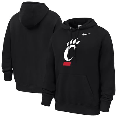 Cincinnati Bearcats Nike Club Fleece Hoodie - Black