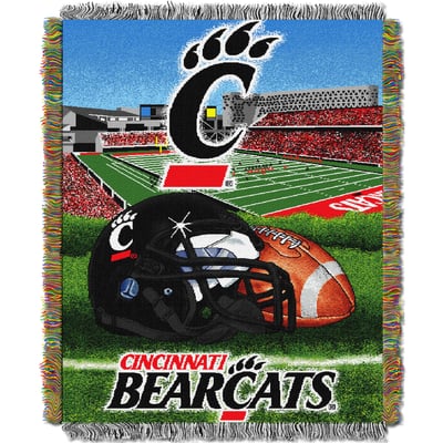 Cincinnati Bearcats The Northwest Company 48'' x 60'' Home Advantage Woven Throw