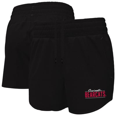  Cincinnati Bearcats Under Armour Women's Flex Woven Shorts - Black