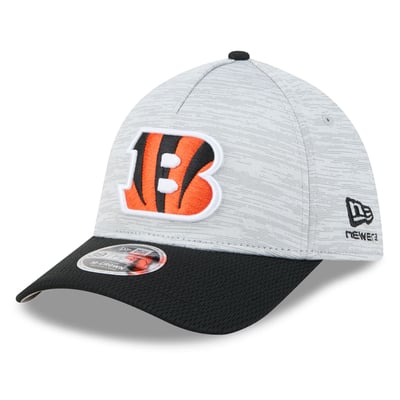 Cincinnati Bengals New Era  Tech 39THIRTY A-Frame Stretch Hat - Gray
