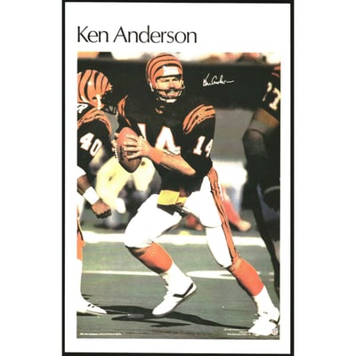 1982 Marketcom #40 Ken Anderson