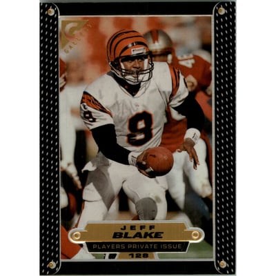 1997 Topps Gallery Player's Private Issue #128 Jeff Blake