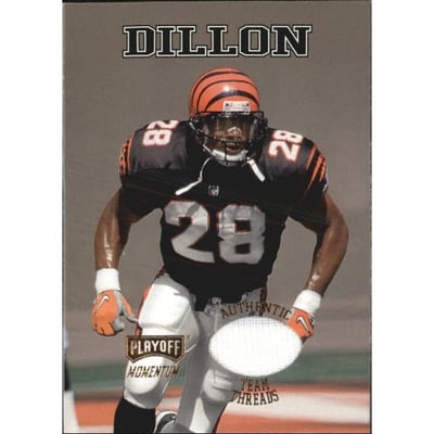 1998 Playoff Momentum Team Threads Away #6 Corey Dillon