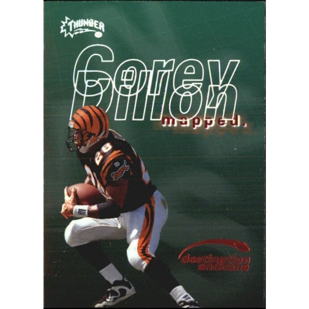1998 SkyBox Thunder Destination Endzone #4DE Corey Dillon