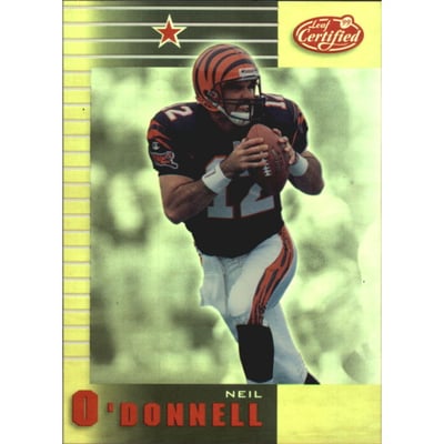 1999 Leaf Certified Mirror Gold #72 Neil O'Donnell