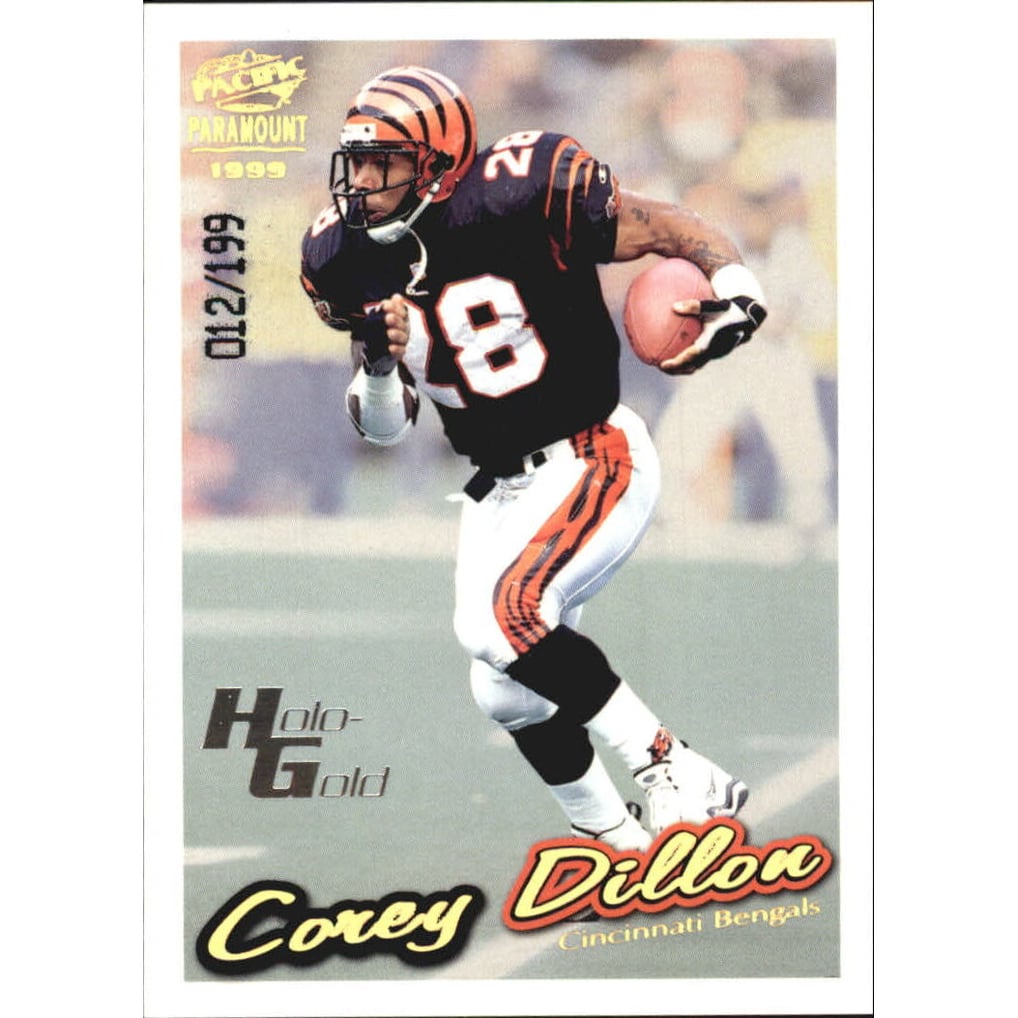 1999 Paramount HoloGold #52 Corey Dillon