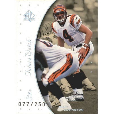 1999 SP Authentic Excitement #143 Scott Covington