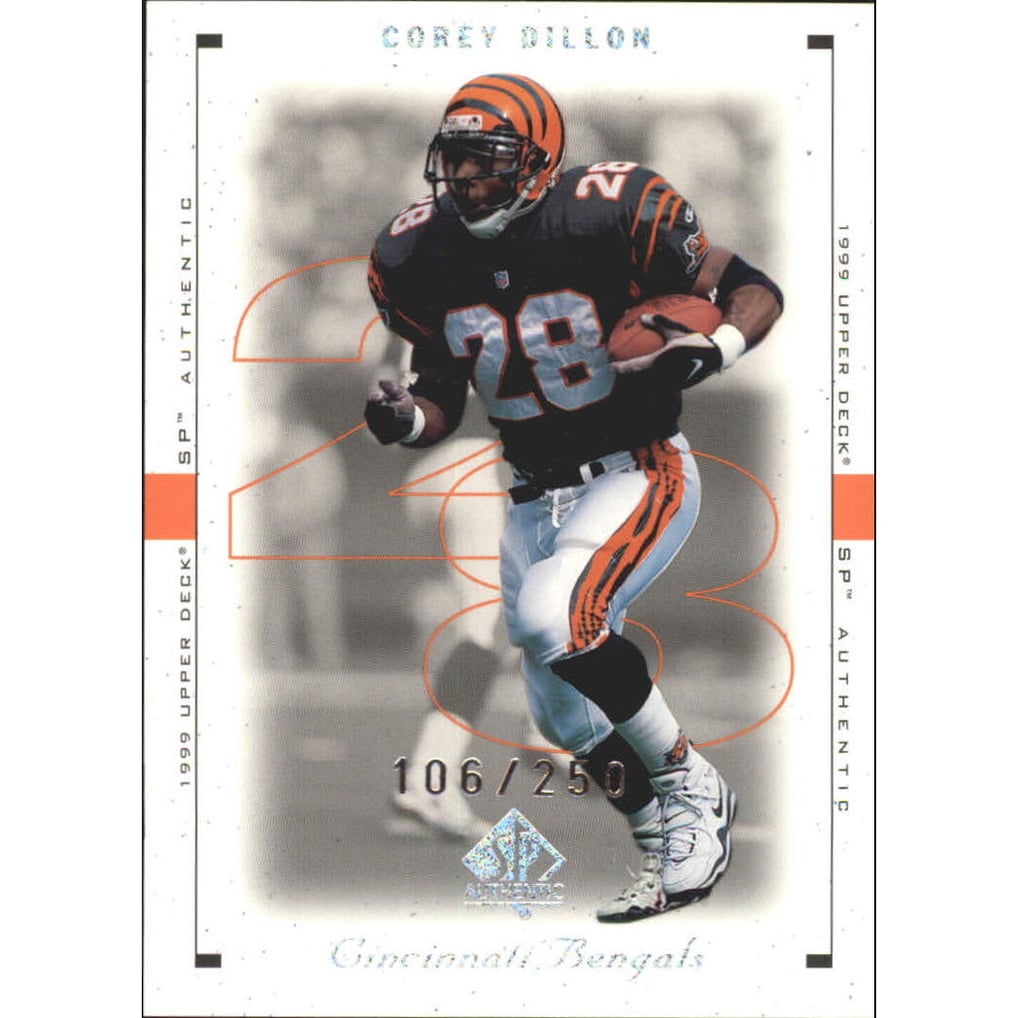 1999 SP Authentic Excitement #17 Corey Dillon