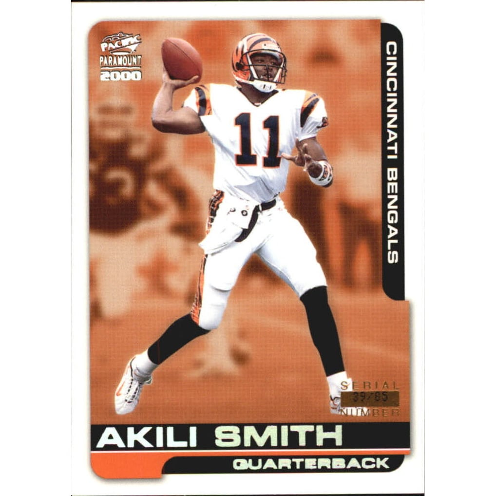 2000 Paramount HoloSilver #52 Akili Smith