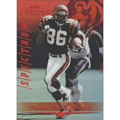 2000 Playoff Prestige Spectrum Red #37 Darnay Scott