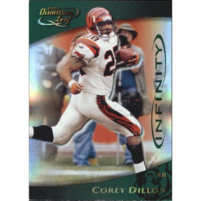 2000 Quantum Leaf Infinity Green #57 Corey Dillon