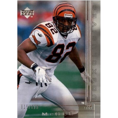 2000 Upper Deck Exclusives Silver #51 Tony McGee