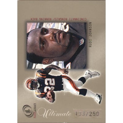 2001 Fleer Legacy Ultimate Legacy #111 Rudi Johnson
