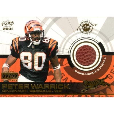 2001 Pacific Game Gear #17 Peter Warrick F
