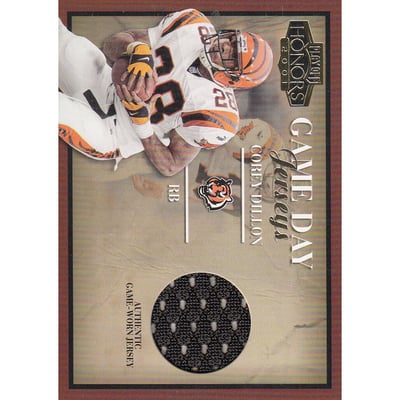 2001 Playoff Honors Game Day Jerseys #GD16 Corey Dillon
