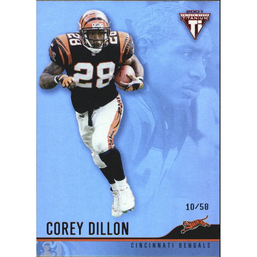 2001 Titanium Red #29 Corey Dillon