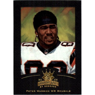 2002 Gridiron Kings Gold #16 Peter Warrick