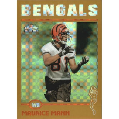2004 Topps Chrome Gold Xfractors #267 Maurice Mann