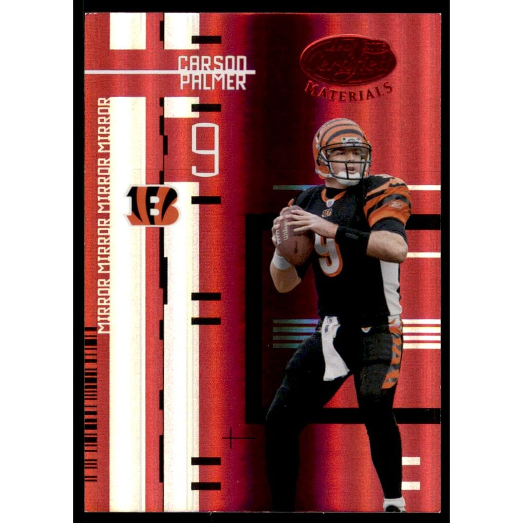 2005 Leaf Certified Materials Mirror Red #23 Carson Palmer
