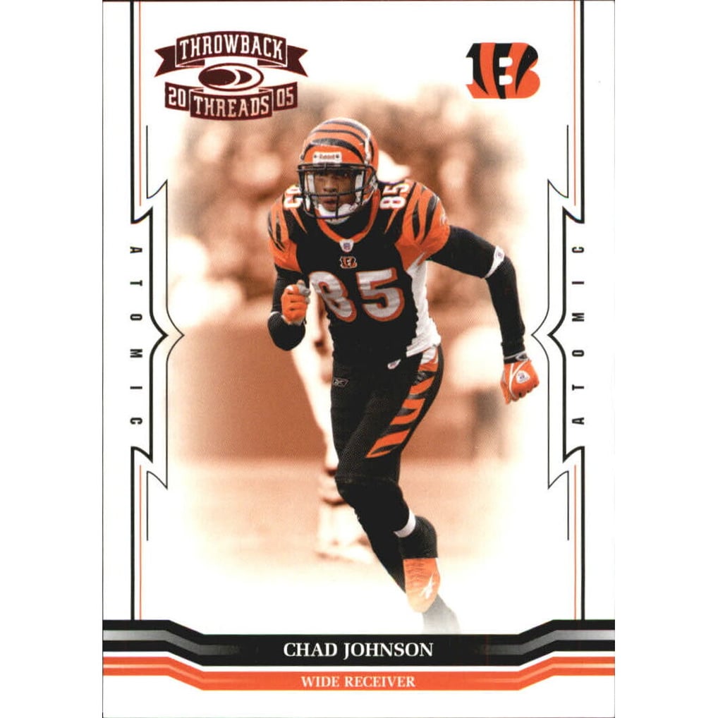 2005 Throwback Threads Red #30 Chad Johnson