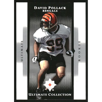 2005 Ultimate Collection Gold Holofoil #105 David Pollack