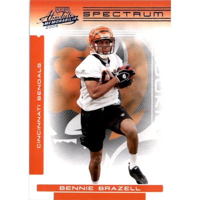 2006 Absolute Memorabilia Spectrum Blue Retail #211 Bennie Brazell