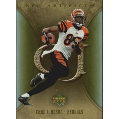 2007 Artifacts Gold #22 Chad Johnson/85