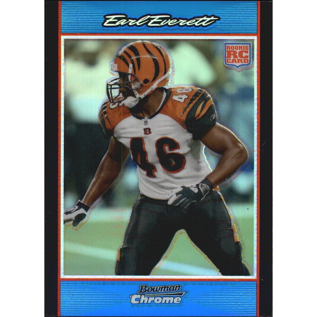 2007 Bowman Chrome Blue Refractors #BC34 Earl Everett