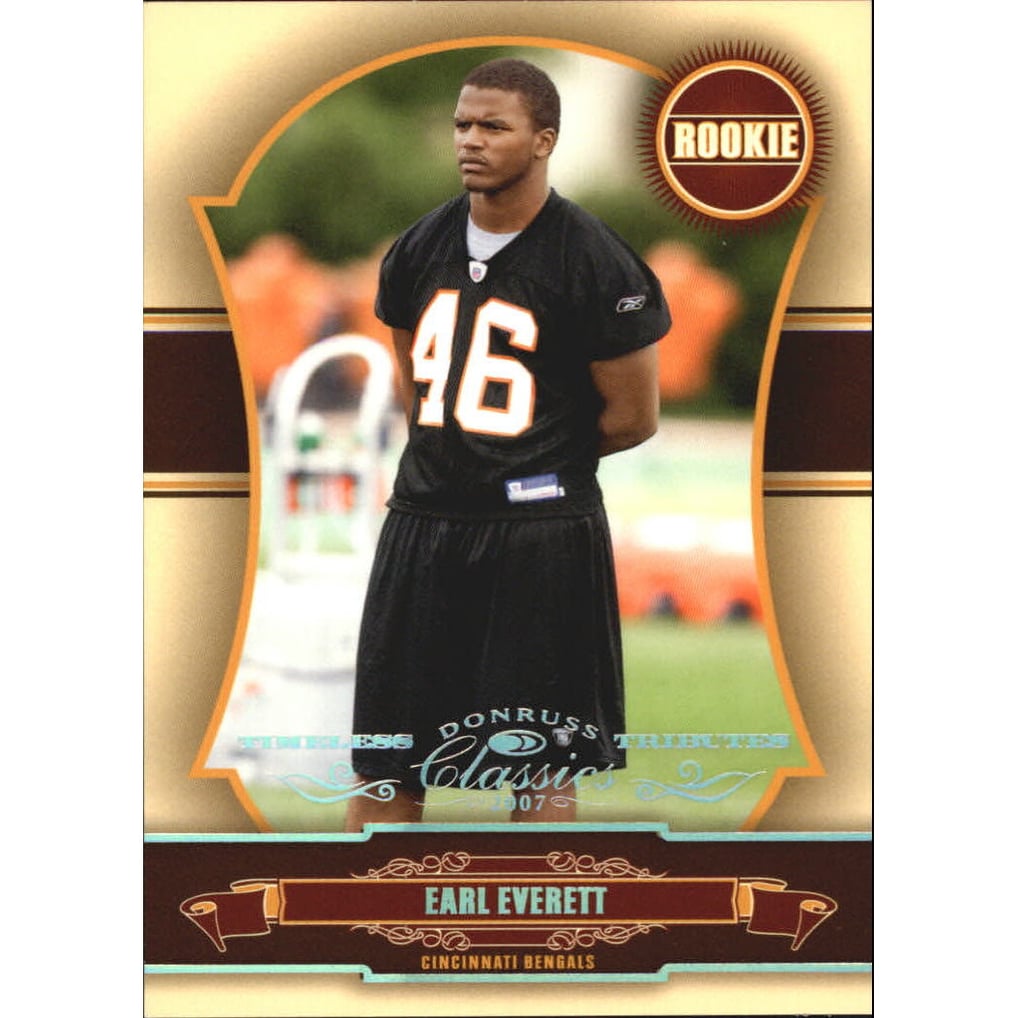 2007 Donruss Classics Timeless Tributes Silver #266 Earl Everett