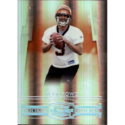 2007 Donruss Threads Silver Holofoil #169 Jeff Rowe