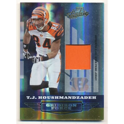 2008 Absolute Memorabilia Gridiron Force Material Prime #16 T.J. Houshmandzadeh