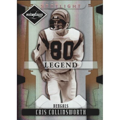2008 Leaf Limited Bronze Spotlight #119 Cris Collinsworth
