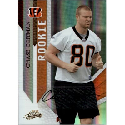 2009 Absolute Memorabilia #121 Chase Coffman AU/149 RC
