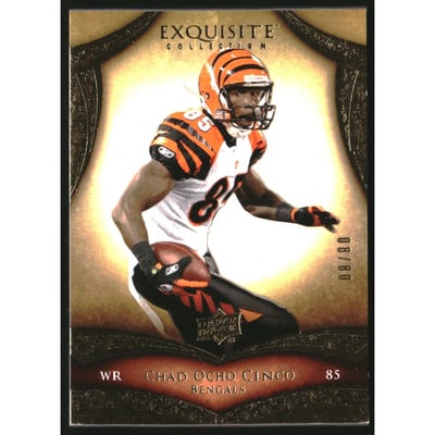 2009 Exquisite Collection #45 Chad Johnson