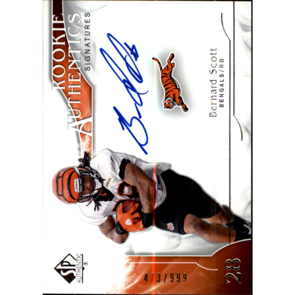 2009 SP Authentic #304 Bernard Scott AU RC