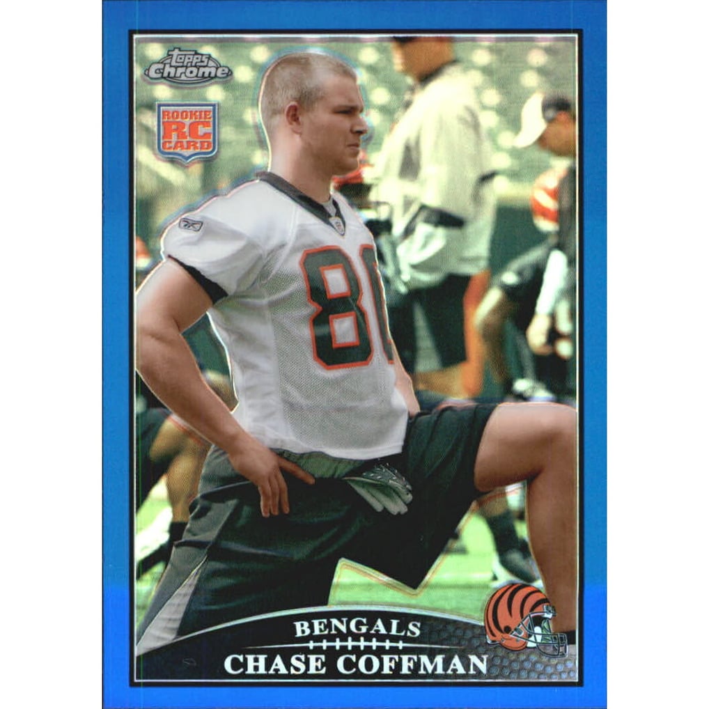 2009 Topps Chrome Blue Refractors #TC131 Chase Coffman