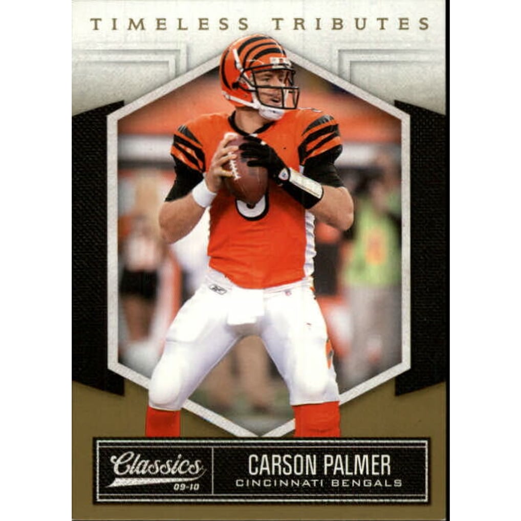 2010 Classics Timeless Tributes Gold #19 Carson Palmer