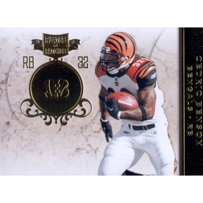2011 Panini Plates and Patches Gold #78 Cedric Benson