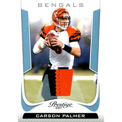2011 Prestige Platinum Patches #40 Carson Palmer