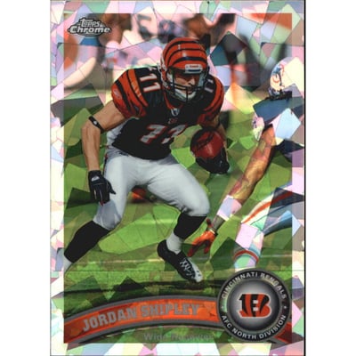 2011 Topps Chrome Crystal Atomic Refractors #188 Jordan Shipley