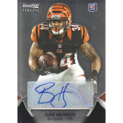 2012 Bowman Sterling #AU106 Dan Herron AU